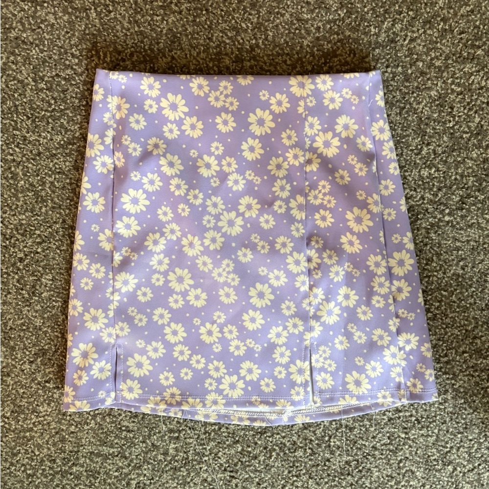 SOLD Floral Purple Skirt Altar’d State